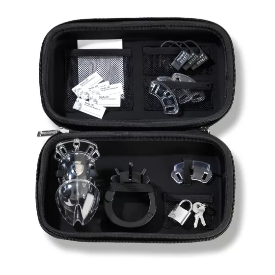 mystim Pubic Enemy No 1 - elektro pénisz ketrec