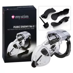 / mystim Pubic Enemy No 2 - elektro pénisz ketrec
