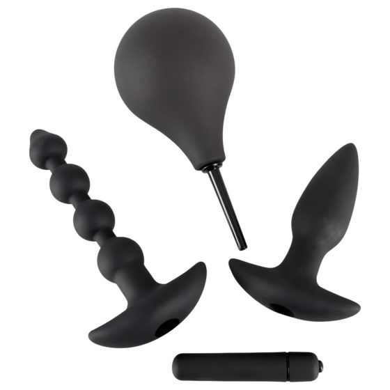 Black Velvet anál vibrátor készlet (4 részes)