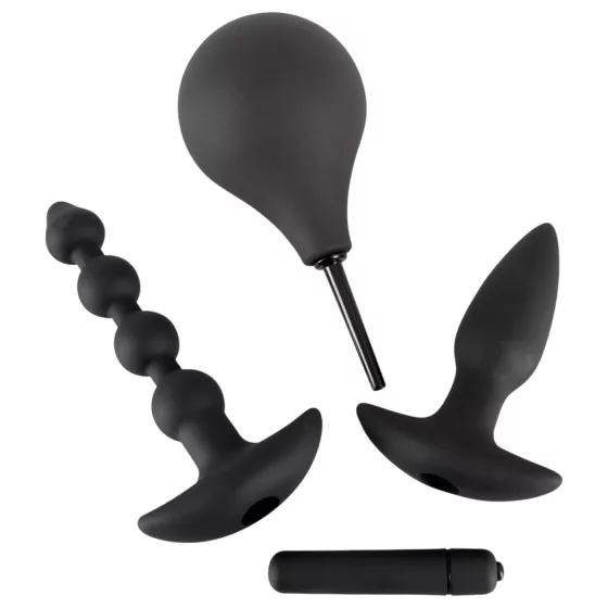 Black Velvets anál vibrátor készlet (4 részes)