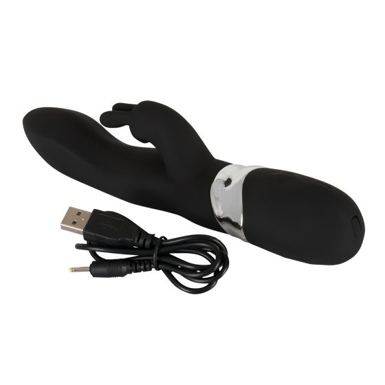 SMILE Blacky - USB-s 2 motoros vibrátor (fekete)