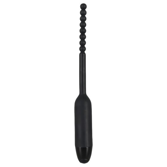 You2Toys Pearl Dilator - gömbös húgycső vibrátor - 0,8cm (fekete)