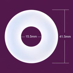 Durex Pleasure Ring - péniszgyűrű (átlátszó)