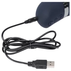   Fifty Shades Darker Oh My Rabbit Vibrator - G-pont és csiklókaros vibrátor (kék)