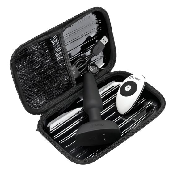 / b-Vibe trio - 3 motoros anál vibrátor (fekete)