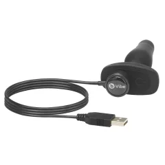 b-Vibe Novice - rádiós anál vibrátor kezdőknek (fekete)