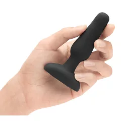b-Vibe Novice - rádiós anál vibrátor kezdőknek (fekete)