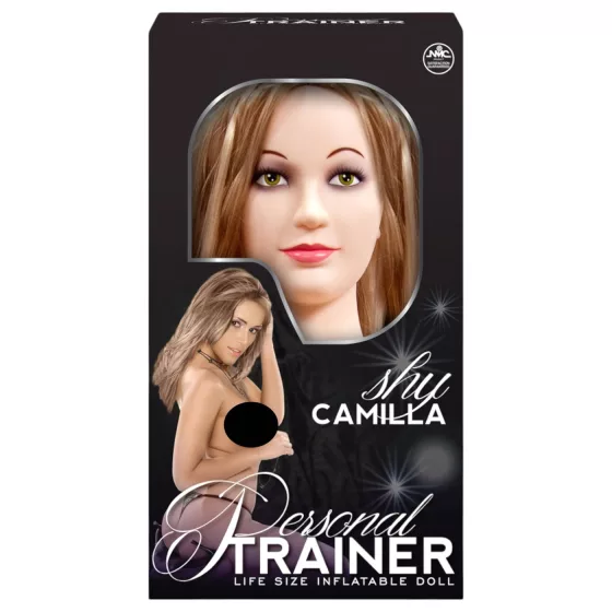 NMC Shy Camilla - életnagyságú felfújható guminő