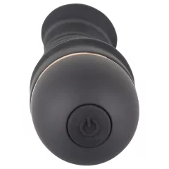 You2Toys - Bendy Ripple - bordázott vibrátor (fekete)