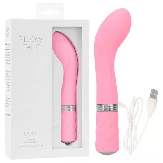 Pillow Talk Sassy - akkus G-pont vibrátor (pink)