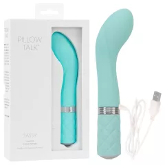 Pillow Talk Sassy - akkus G-pont vibrátor (türkiz)