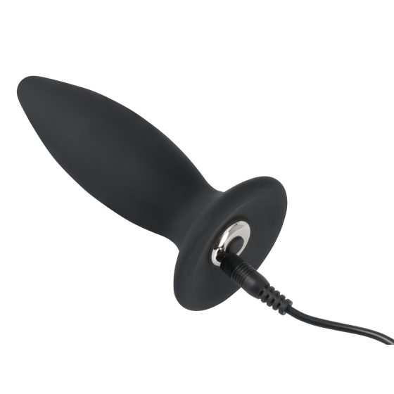 Black Velvet S - akkus, kezdő anál vibrátor - kicsi (fekete)