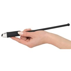   You2Toys DILATOR - szilikon húgycső vibrátor - fekete (8-11mm)