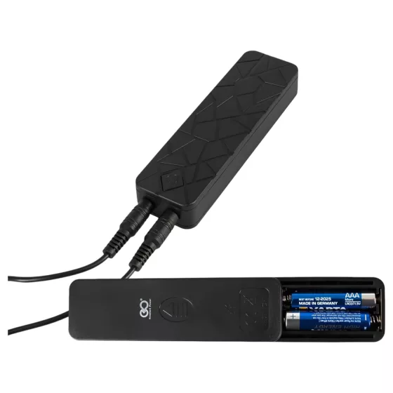 / Double Thruster - felcsatolható dupla vibrátor (fekete)