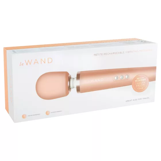 le WAND Petite - prémium akkus masszírozó vibrátor (Rose Gold)