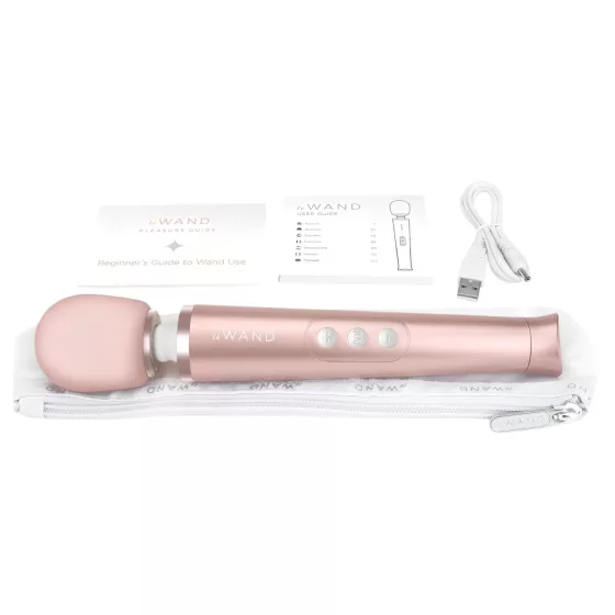 le WAND Petite - prémium akkus masszírozó vibrátor (Rose Gold)