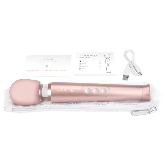 le WAND Petite - prémium akkus masszírozó vibrátor (Rose Gold)