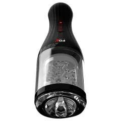 PDX Elite Rotobator - művagina (átlátszó-fekete)