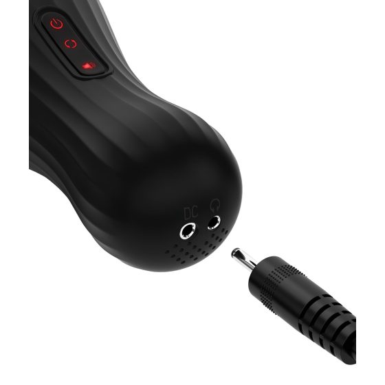 PDX Elite Rotobator - művagina (átlátszó-fekete)