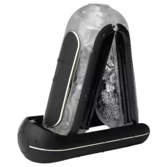   TENGA Flip Zero - vibrációs maszturbátor férfiaknak (fekete)