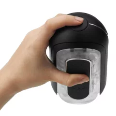   TENGA Flip Zero - vibrációs maszturbátor férfiaknak (fekete)