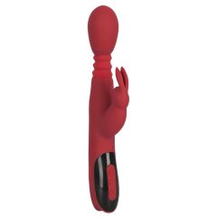   You2Toys Massager - lökő-forgó, melegítő G-pont vibrátor (piros)
