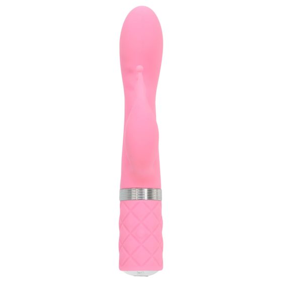 Pillow Talk Kinky - akkus, 2 motoros G-pont vibrátor (pink)