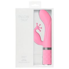 Pillow Talk Kinky - akkus, 2 motoros G-pont vibrátor (pink)