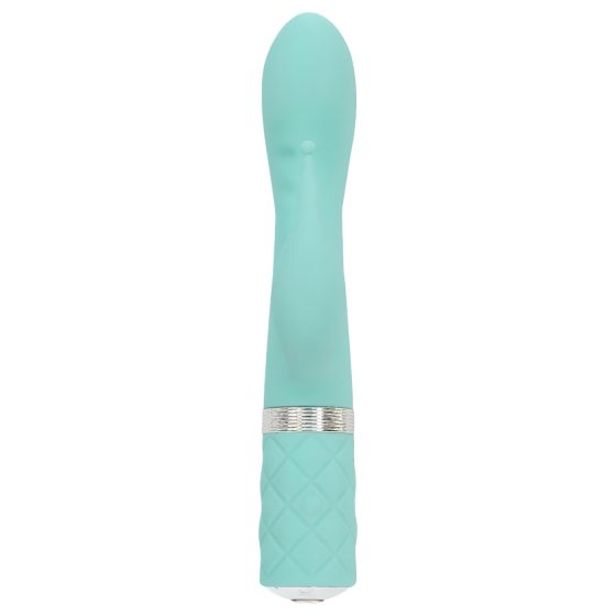 Pillow Talk Kinky - akkus, 2 motoros G-pont vibrátor (türkiz)