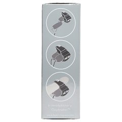 HOT Octopuss JETT - 2 motoros makkvibrátor (fekete)