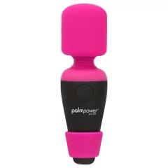   PalmPower Pocket Wand - mini masszírozó vibrátor (pink-fekete)