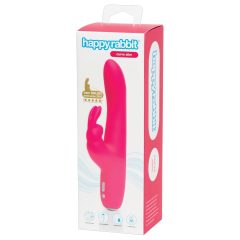   Happyrabbit Curve Slim - vízálló, csiklókaros vibrátor (pink)