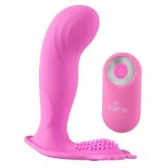   SMILE G-Spot Panty - hordható akkus, rádiós vibrátor (pink)