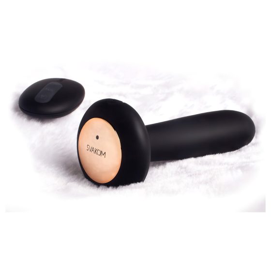 Svakom Primo - akkus, vízálló, melegítő anál vibrátor (fekete)