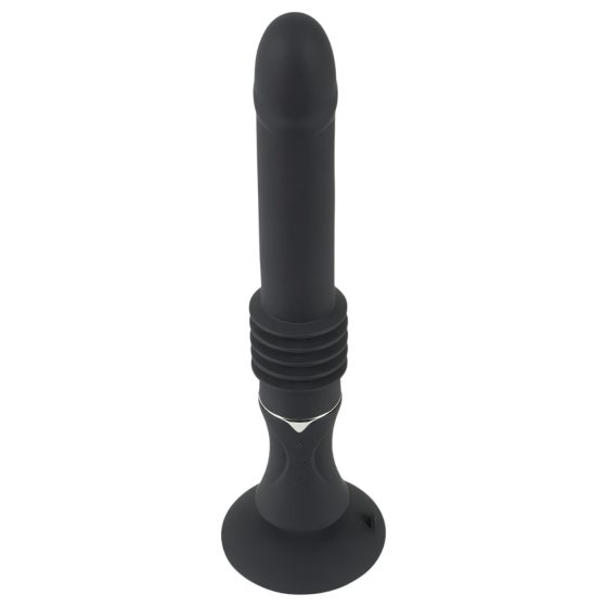 You2Toys Fucking Machine - tapadókorongos lökő vibrátor (fekete)