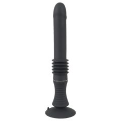   You2Toys Fucking Machine - tapadókorongos lökő vibrátor (fekete)
