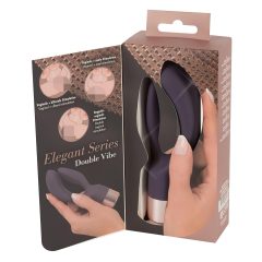   You2Toys Elegant Double - akkus, csiklókaros vibrátor (lila)