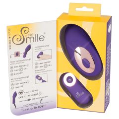 SMILE Panty - akkus, rádiós csikló vibrátor (lila)