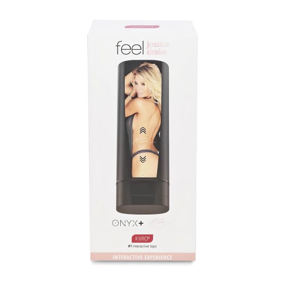 Kiiroo Onyx+ Jessica Drake - interaktív maszturbátor (fekete)