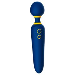   ROMP Flip Wand - akkus, vízálló masszírozó vibrátor (kék)