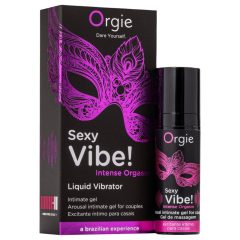 Orgie Sexy Vibe Orgasm - unisex folyékony vibrátor (15ml)