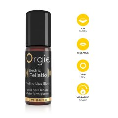 Orgie Electric Fellation - bizsergető szájfény (10ml)