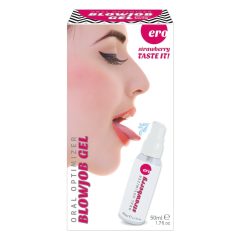 Blowjob Gel - orál síkosító gél - eper (50ml)