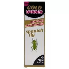 HOT Spanis Fly Gold Woman - afrodiziákum nőknek (30ml)