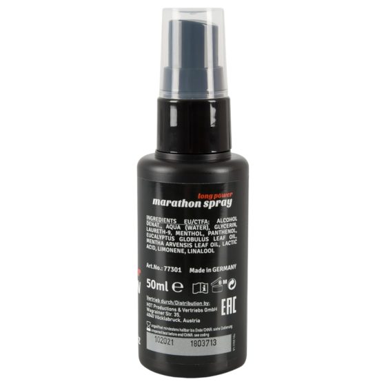 HOT Long Power Marathon - magömlés késleltető spray (50ml)