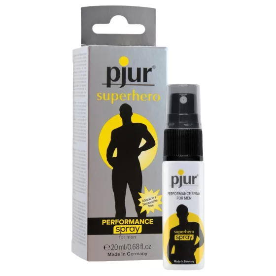 pjur Superhero - ejakuláció késleltető spray férfiaknak (20 ml)