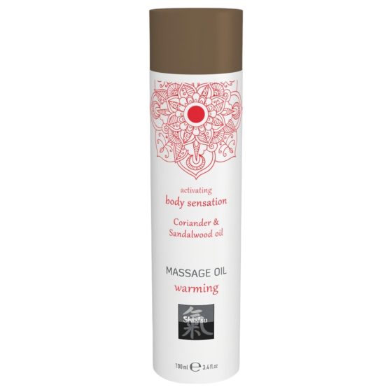 Shiatsu Warming - masszázsolaj - koriander-szantálfa 100ml