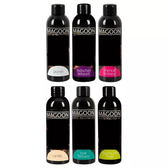 Magoon masszázsolajok szettben (6db*100ml)