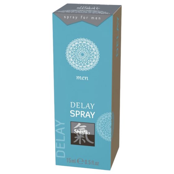 HOT Shiatsu Delay - magömlés késleltető spray férfiaknak (15ml)