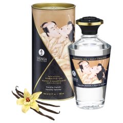 / Shunga - melegítő masszázsolaj - vanília (100ml)